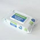 China Zhanwang Manufacturer Spunlace Non-woven Fabric 75% Alcohol Sterilization Disposable Cheap Price Pad Cleaning Wipes