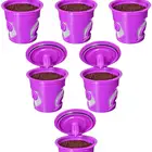 Reusable k カップコーヒーメーカーユニバーサル詰め替え kcups 、キューリグフィルター、 reusable k カップ再利用可能なフィルター
