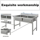 Stainless Steel Customization Silver Multisinks High Quality Stainless Steel Sink Kitchen Sink