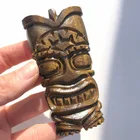 Hand Carved Natural Tiger's-eye Quartz Crystal Carving Mayans Figurine Statue For Decoration/Gift