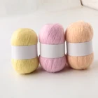 42 colors Combed Skin affinity high quality 4 strands of Milk Yarn DIY Crochet baby shoes Rag doll
