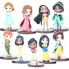 (Wholesale) High Quality Newest 9pcs/set Q Series Princess Figures Snow White Figure For Kid Gift Cake Toppers Birthday