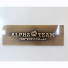 Custom CNC engraving bronze plaque, brass door signs copper engraving crafts