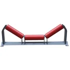 polyurethane coated galvanized steel gravity belt conveyor magnetic assembly line roller