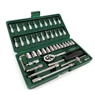 Kit Multi-functional 46pcs Socket Set Car Repair Hand Tool Kit