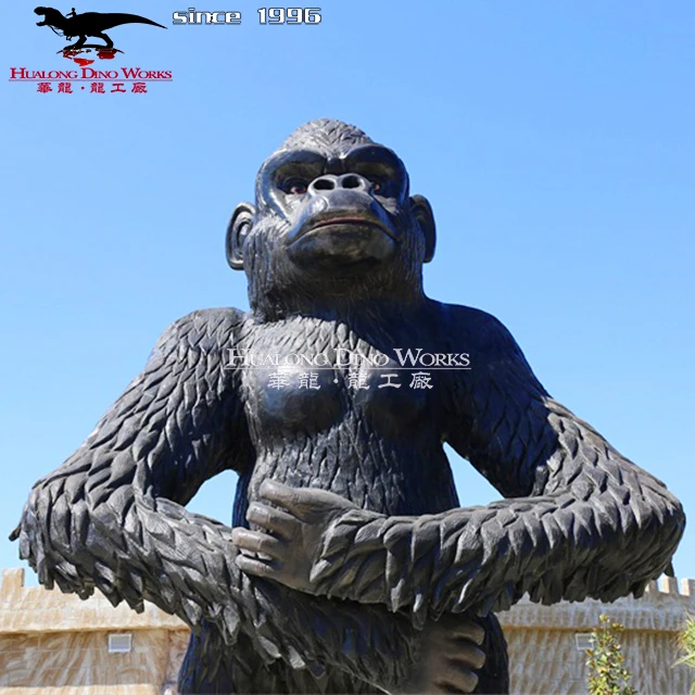 Realistic Model Gorilla Of Animal Molds And Props For Sale