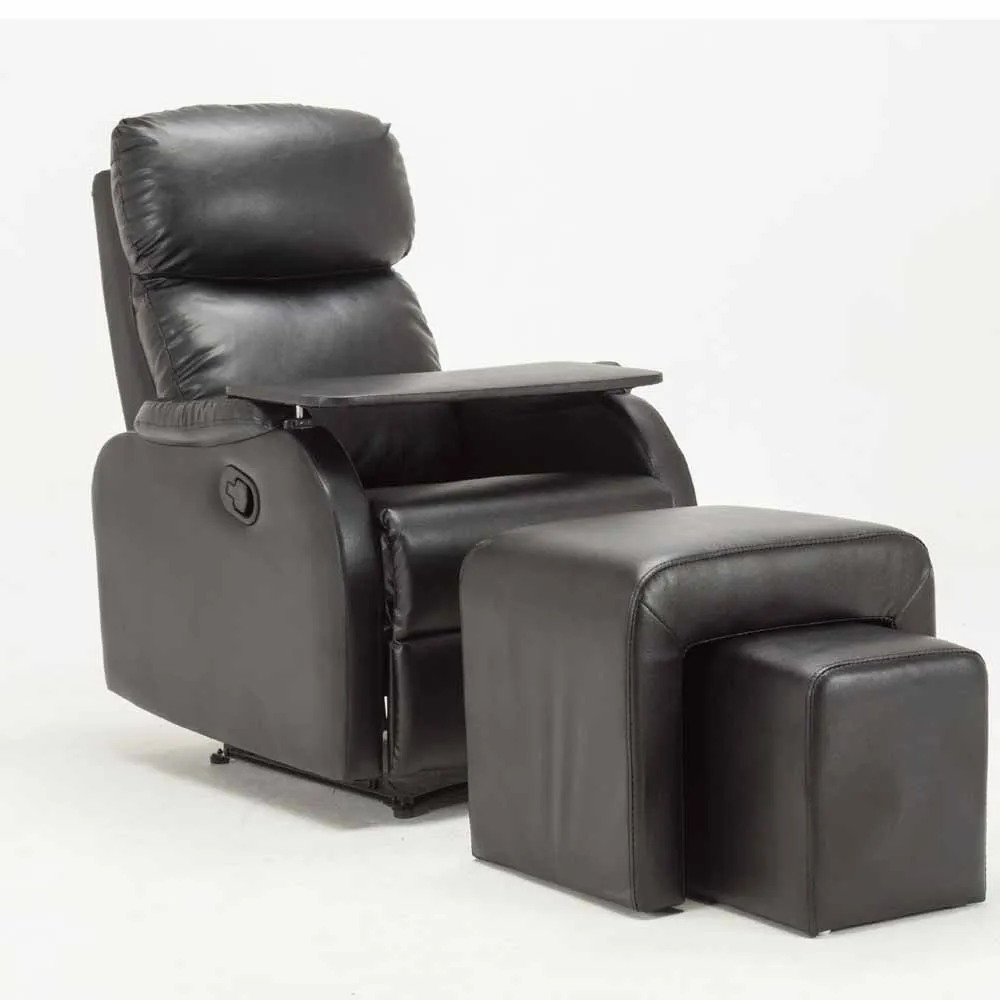 Furniture Single Modern Power Lift Electric Riser Recliner Chair with Cup Holder in Diamond Air Leather for Elderly supplier
