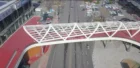 Prefabricated Light Steel Frame Steel Structure Pedestrian Bridge