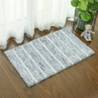 Graphic Customization Bath Mat Tufted Mats Microfiber Tufting Jacquard Bath Mat Anti-slipping Absorbent Bath Mat