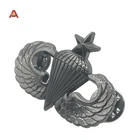 Metal Crafts Badge New Hot Sale Silver Metal Crafts Custom Lapel Pin Wing Badge