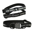 High quality linen dog collar light up led cat pet smart for boys