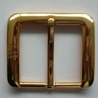 Metal hardware fabric belt buckle 40mm gold pin buckle shoe accessories