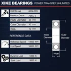 Motorcycle 6004 Bearing_6004 6004-2Rs Stainless Steel 2Rs Bearings Deep Groove Ball Bearing