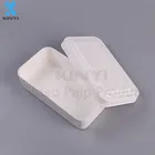 Eco friendly molded paper pulp box manufacturing candle packaging