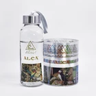 Transparent Clear Vinyl Waterproof Water Label Printing For Bottle