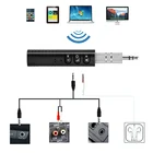 Bluetooth Car Kit Aux 3.5mm Jack Bluetooth Audio Receiver Adapter Hands Free Car Kit Music Receiver