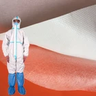 anti static non woven fabric pp pe breathable protective suit antibacterial medical protective fabric