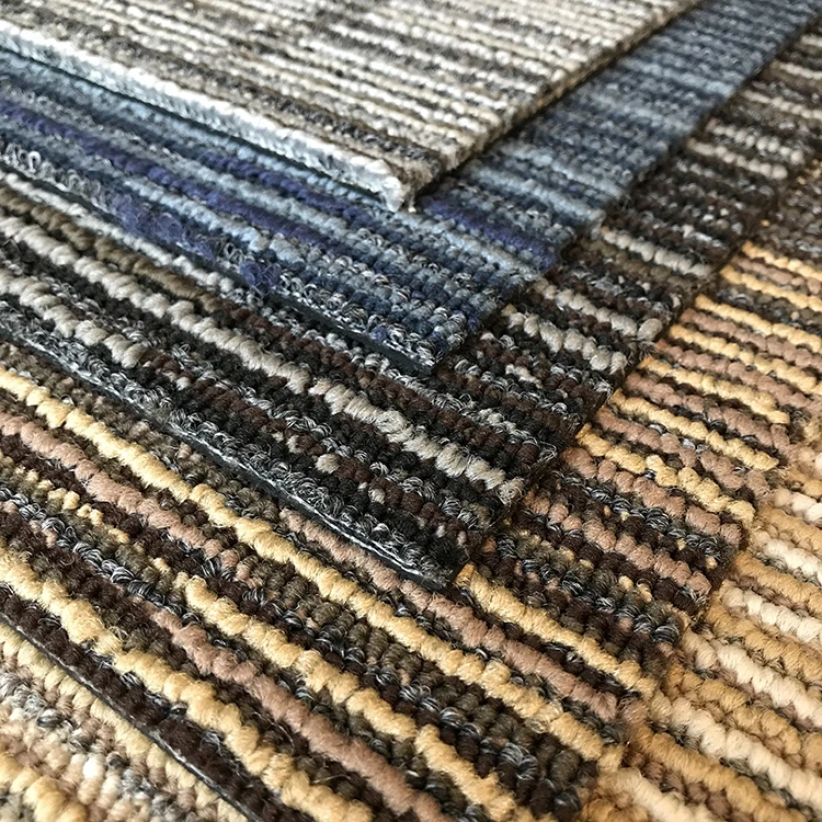 Cheap Price Commercial pp Square Floor 50*50 Office Carpet Tiles