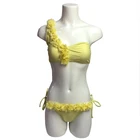 Top Selling Beach low waist one shoulder Sexy Bikini two pieces bikini swimwear for women