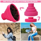 Salon and Home Folding Silicon Gel Hair Blow Dryer Diffuser