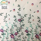 Exquisite Polyester Fabric Mesh 3D Embroidery Flower Embroidery Tulle Fabric