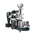 ステンレス鋼 5 キロ/6 キロ/10 キロ/12 キロガスコーヒー焙煎機器ロースター機/ マシン豆製品加工機械