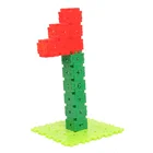 China Factory Sale Square Plastic Building Bricks Blocks in PP bag Educational DIY Toys