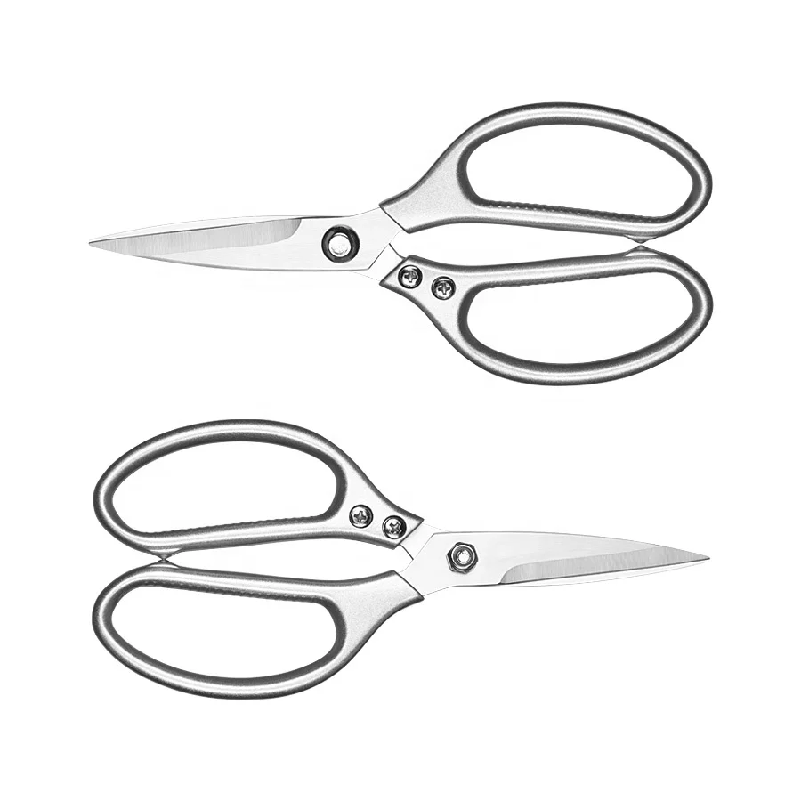 Professional Silver Stainless steel Sewing Scissors Multifunction Heritage Seamstress Scissors