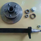 Trailer Brake Drum and Axle Beam 1500kg Trailer Axle Assembly