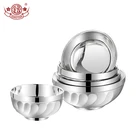 Mixing Bowls Stainless Bowl Kitchenware Metal Mixing Bowls Stainless Steel Kitchen Serving Rice Bowl Stainless Bowl