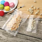 Resealable Transparent Clear Stand Up Pouch Plastic Packaging Bag For Dry Food/nuts/drinks/snack
