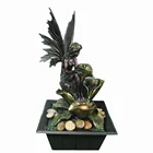 polyresin indoor water fountain angel fairy figurine statue gift craft