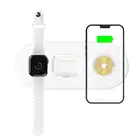 Charger Charge Magnetic Wireless Charger For IPhone 12 Magnetic Charger 15W Fast Charging Pad 3 In 1 Wireless Charge