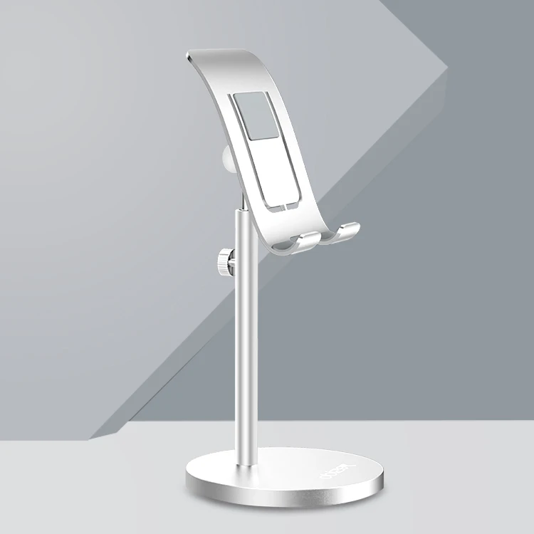 Table Use Cell Phone Stand Holder Angle Height Adjustable Aluminum Alloy Desktop Mobile Phone Tablet Stand