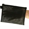 Hot Sale Clear Zip Lock Mesh Travel Stationery Exam Document File Bag