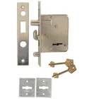 @ Euro Profile Satin Nickel Finish Lock Body for Aluminum Doors