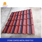 Villa building material cheap stone coated metal roof tile With Stainless Steel