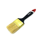 Cheap price white bristle painting plastic handle brush, building and decorative paint brushes