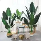 Nordic traveler banana plant phoenix sunflower artificial potted planting indoor tree ornaments ins decorative flower