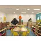 Furniture Mdfmdf COWBOY Daycarel Children Preschool Children Wooden Furniture Classroom Design