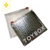 Make up zipper bubble bag cosmetic bubble ziplock pouch with custom logo for korea cosmetic