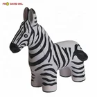 En71 Toy Adult Novelty Toy Zebra Anti Stress Ball For Kid Adult Squeeze Vent Ball Release Stress