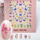 Beauty Sticker 3D Nail Decal Butterfly Sticker China Manufacturer Nail Art Sticker