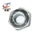 Heavy Industry Hex Nuts with DIN Standard High Strength Black Surface Heavy Hex Nuts for Use with Steel Structure Bolts