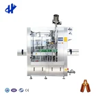 Automatic Glass Bottle Beer Making Machine Filling Line Filling Plant