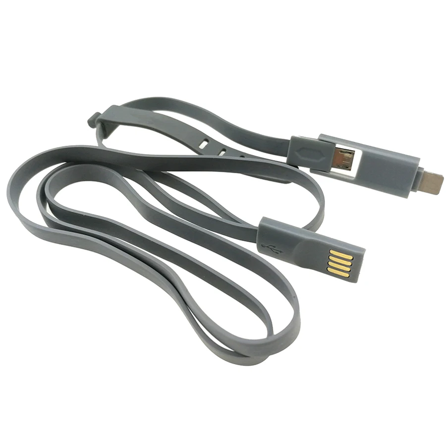 USB Type c Noodle Flat Wire Sync Flexible Charger Data Cable for Android - ANKUX.COM
