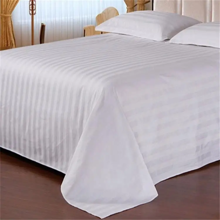 Premium Tc Tc Sateen Weave Cm Cm Stripe Cotton Bed Linen Sets