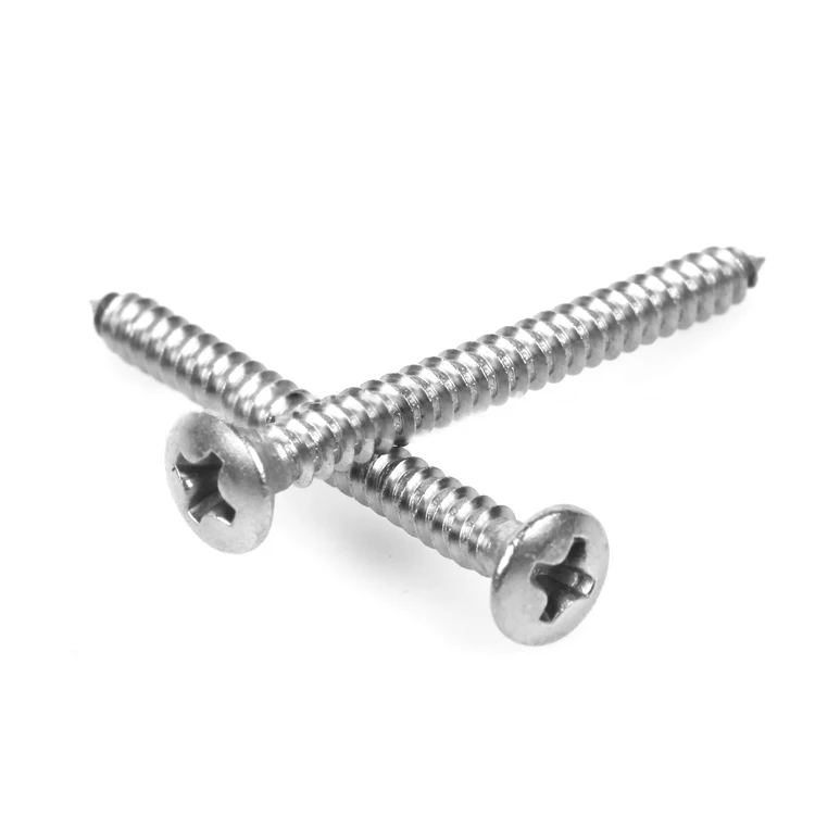 Din7983 Stainless Steel Oval Head Tapping Screws Buy Din7983 Philips