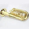 Various Types of Professional Brass Wind Instrument Cupronickel Valves Tuba