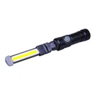 New COB LED Flexible Arm USB Rechargeable Aluminum Alloy Magnet Foldable Led Work Light